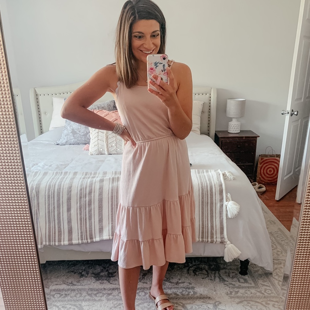Knox rose midi dress